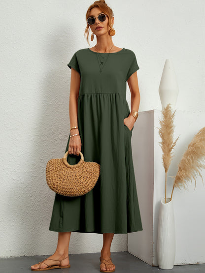 Robe Longue Élégance Naturelle