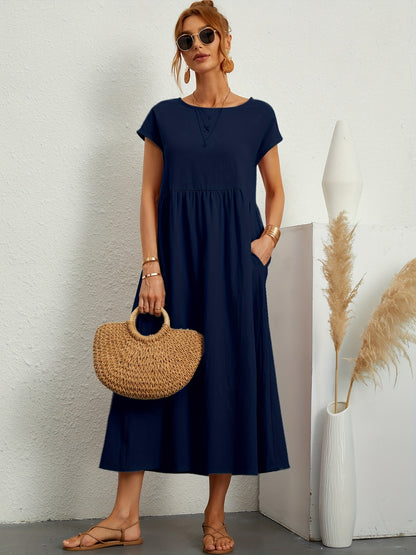 Robe Longue Élégance Naturelle