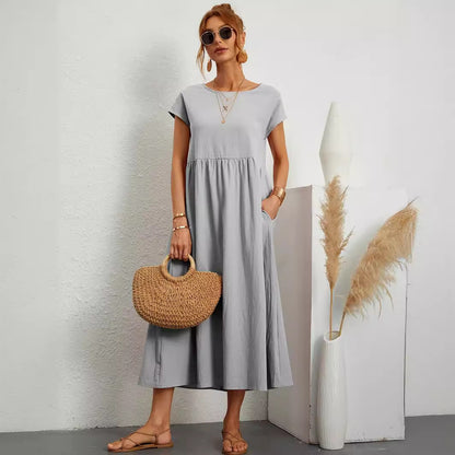 Robe Longue Élégance Naturelle