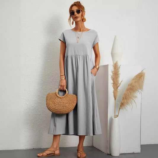 Robe Longue Élégance Naturelle