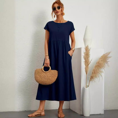 Robe Longue Élégance Naturelle