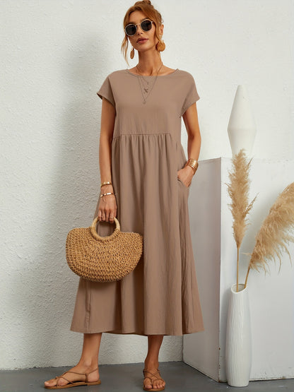 Robe Longue Élégance Naturelle