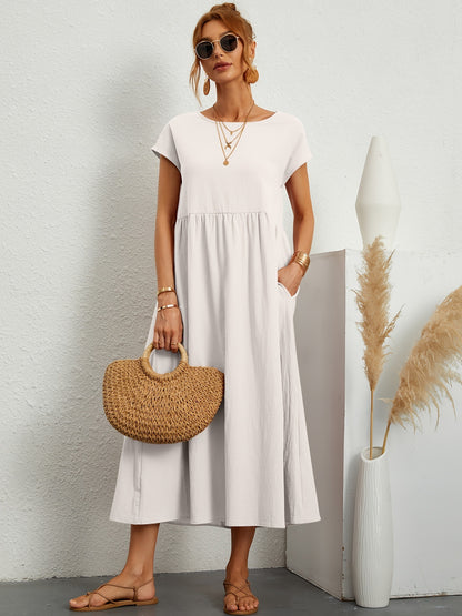 Robe Longue Élégance Naturelle