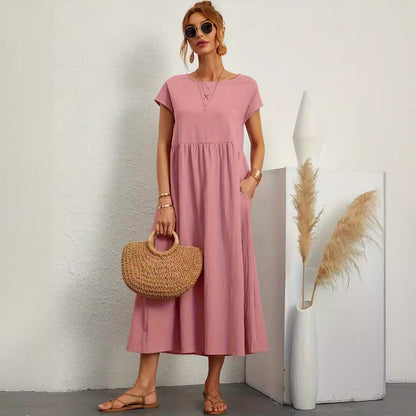 Robe Longue Élégance Naturelle