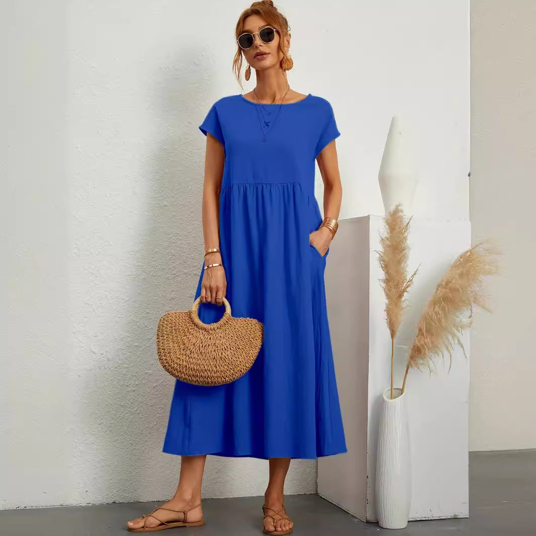 Robe Longue Élégance Naturelle